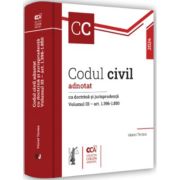 Codul civil adnotat cu doctrina si jurisprudenta. Volumul 3 - art. 1. 396-1. 850 - Viorel Terzea