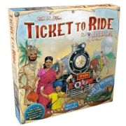 Joc de societate, Ticket to Ride, extensie, Collection India & Swiss, limba engleza
