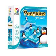 Joc de logica Penguins on ice, cu 100 de provocari, limba romana