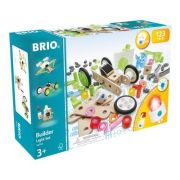 Set de constructie cu lumini, 123 piese, BRIO