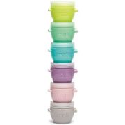 Set 6 recipiente silicon Snap&Go, 59 ml, Melii