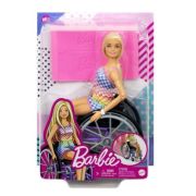 Papusa blonda in scaun cu rotile, Barbie