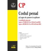 Codul penal si Legea de punere in aplicare - Petrut Ciobanu