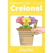 Creionel. Caiet de exercitii grafice 4-5 ani - Laurentia Culea