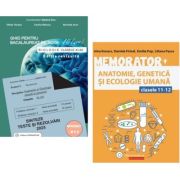 Pachet Bacalaureat Biologie 2025 clasele 11-12. Ghid pentru nota 10 si Memorator - Stelica Ene, Liliana Pasca