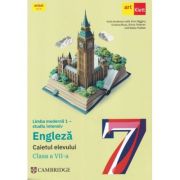 Limba moderna 1. Engleza studiu intensiv. Caietul elevului pentru clasa a 7-a. Eyes Open 2 - Vicki Anderson, Cristina Rusu