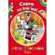 Citim si coloram - Capra cu trei iezi