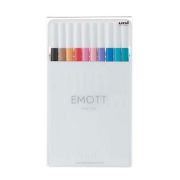 Set 10 culori pastel Fineliner, Emott (F414)