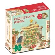 Craciunul familiei Motanila. Carte + puzzle - Lucy Brownridge 