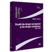 Studii de drept european si de drept romanesc 2023-2024 - Marin Voicu