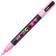 Marker UNI PC-3ML Posca 0. 9-1. 3 mm, cu sclipici, roz, Posca (M1279)