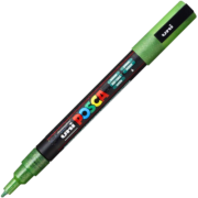 Marker UNI PC-3ML 0. 9-1. 3 mm, cu sclipici, verde, Posca (M1276)