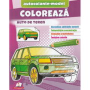 Coloreaza auto de teren. Autocolante model