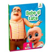 Primele carti ale lui bebe TraLala. Bebe si tata