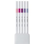 Set 5 culori florale Fineliner, Emott (F423)