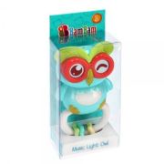 Jucarie bufnita cu muzica BamBam Music Light Owl (J1220)