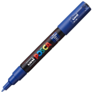 Marker UNI PC-1M 0. 7 mm, albastru, Posca (M251)