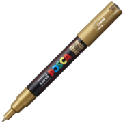 Marker UNI PC-1M 0. 7 mm, auriu, Posca (M245)