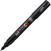 Marker UNI PC-1M 0. 7 mm, negru, Posca (M218)