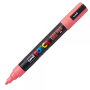 Marker UNI PC-5M, varf rotund, 1. 8-2. 5 mm, roz coral, Posca (M1177)