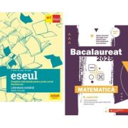 Pachet Bacalaureat 2025 Eseul. Literatura Romana si Matematica M_Mate-Info - Liliana Paicu, Gheorghe Iurea