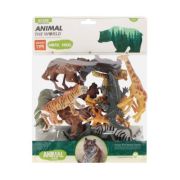 Jucarie figurine animale salbatice MegaCreative, set de 12 buc. (J1685)