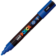 Marker UNI PC-5M 1. 8-2. 5 mm, albastru, Posca (M173)