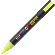 Marker PC-5M 1. 8-2. 5 mm Galben Fluorescent, Posca