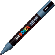 Marker UNI PC-5M 1. 8-2. 5 mm, gri albastrui, Posca (M634)