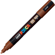 Marker UNI PC-5M 1. 8-2. 5 mm maro, Posca (M329)