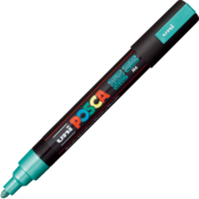 Marker UNI PC-5M 1. 8-2. 5 mm, verde metalizat, Posca (M644)