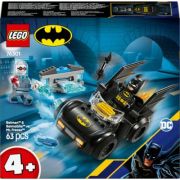 LEGO DC Super Heroes. Batman si Batmobile vs. Mr. Freeze 76301, 63 piese