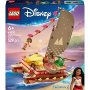 LEGO Disney. Canoea de aventura a Moanei 43270, 529 piese