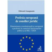 Profesia europeana de consilier juridic - Edward Anagnoste