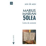 Limita de existenta - Marius Marian Solea