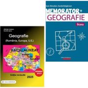 Pachet Bacalaureat Geografie 2025. Sinteze, Teste, Rezolvari si Memorator - Albinita Costescu, Sanda Bulgarean