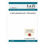 Codul administrativ al Romaniei. Actualizat la 5. 02. 2025 - Dana Apostol Tofan