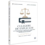 Culegere de explicatii ale raspunsurilor la subiectele de la examenele de admitere la Facultatea de Drept, Universitatea din Bucuresti. Economie - Monica Alexandrescu