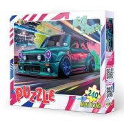 Puzzle Neon Street. Mini King 240 piese