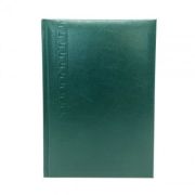 Agenda A5 nedatata Herlitz 9479790, 224 pagini, coperta buretata verde