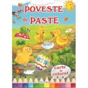 Poveste de Paste. Carte de colorat