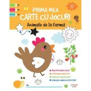 Prima mea carte cu jocuri. Animale de la ferma (2-3 ani)