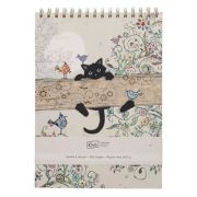 Carnet de schite Bug Art Chaton branche, Kiub