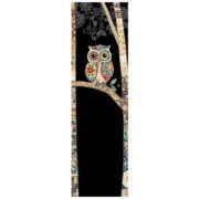 Semn de carte Hibou Sur Branche, Kiub