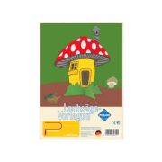 Set traforaj, masa de taiat cu locas de fixare + sablon din lemn, Pebaro 915