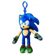 Jucarie de plus cu agatatoare, 15 cm, Sonic Prime, Sonic, strip, diverse modele