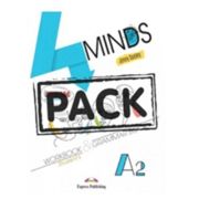 Curs limba engleza 4 Minds A2. Caiet si gramatica cu digibook app - Jenny Dooley