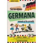 Sa invatam Germana acasa si la scoala 4 audio CD, Manual, Dictionar