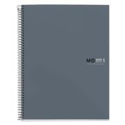 Caiet cu spira Miquelrius Original, A4, matematica, 80 file, coperta cu tratament antiviral si antibacterian, grafit