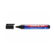 Marker permanent Edding 30, corp plastic, varf rotund, 1. 5-3 mm, negru
